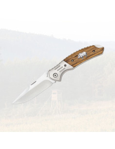 Coltello da campo Albainox decorato con cinghiale (19,70...