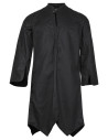 Tunica medieval lunga modello Arantir, colore nero
