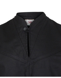 Tunica medieval lunga modello Arantir, colore nero 2