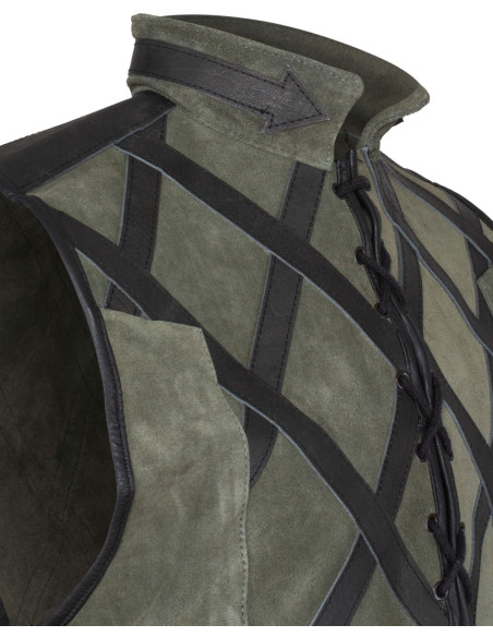 Gilet medieval Cahir - verde