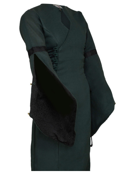 Vestito medievale in cotone modello...