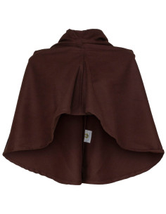 Gugel medievale in lana modello Benson, colore marrone 2