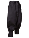 Pantaloni vichinghi in tessuto vela modello Offnir, colore nero