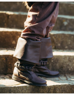 Stivaletti medievali in pelle modello Haddock, colore...