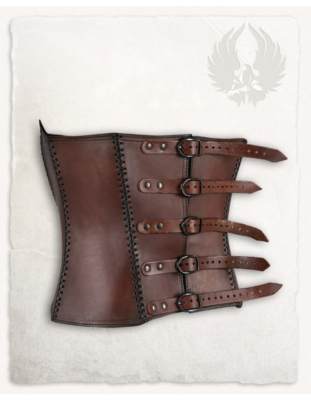Corpetto medievale in pelle modello...