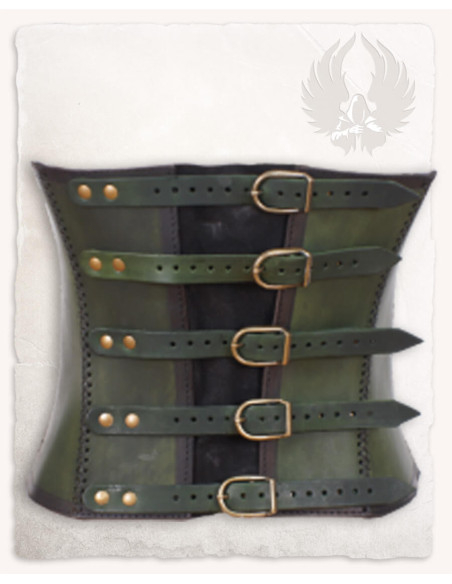 Corpetto medievale in pelle modello...