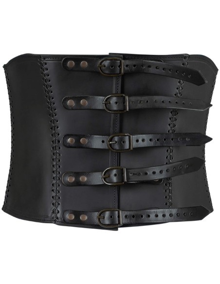 Corpetto medievale in cuoio modello...