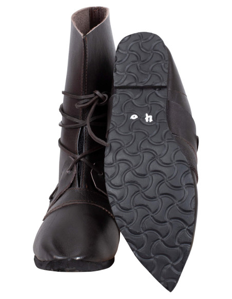 Stivali medievali in pelle modello...