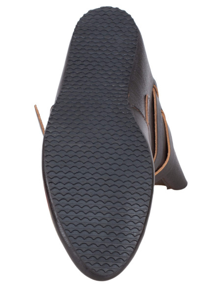 Stivaletti medievali in pelle modello...