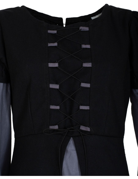 Vestito medievale in cotone modello...