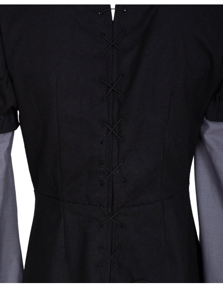 Vestito medievale in cotone modello...