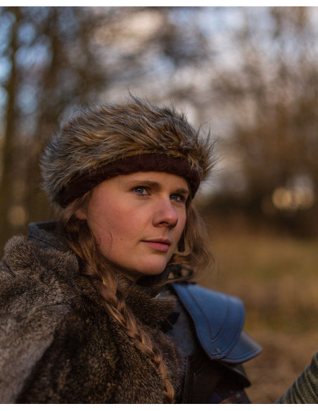 Cappello medievale in pelle modello...