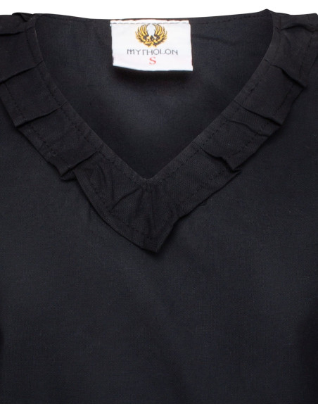 Blusa medieval in cotone modello...