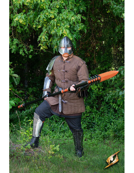 Lancia da guerra dentata per LARP