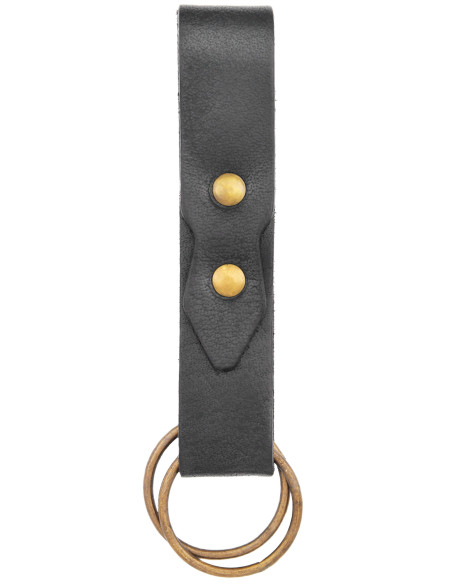 Gonna medievali in pelle nera