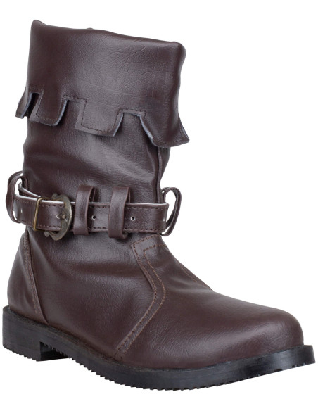 Stivali medievali in pelle modello...