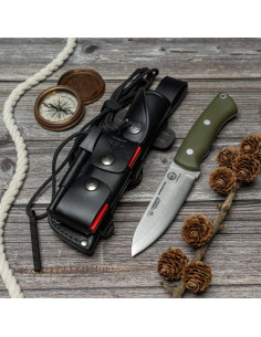 Coltello Bushcrafter marchio Cudeman modello 206-GVC,...