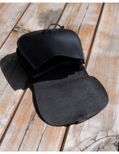 Borsa medievale doppia in pelle modello Hrothgar, colore... 2