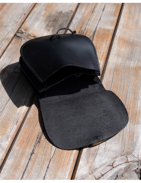 Borsa medievale doppia in pelle...