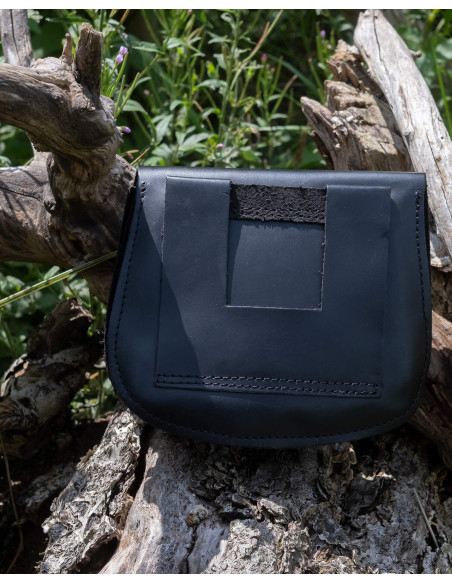 Borsa medievale doppia in pelle...