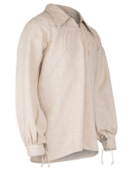 Camicia medievale in lino modello...
