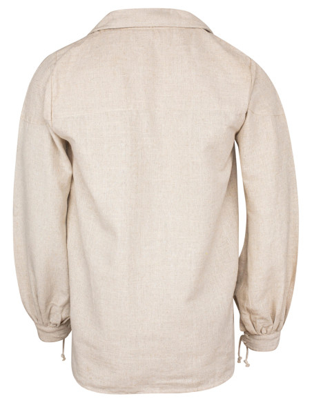 Camicia medievale in lino modello...