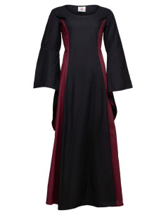 Vestito medievale in cotone, modello Stella
