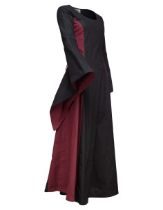 Vestito medievale in cotone, modello Stella 2