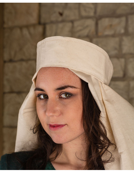 Tiara medieval in cotone modello...