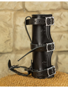 Tahalí medieval in cuoio per spade modello Castagir,... 2