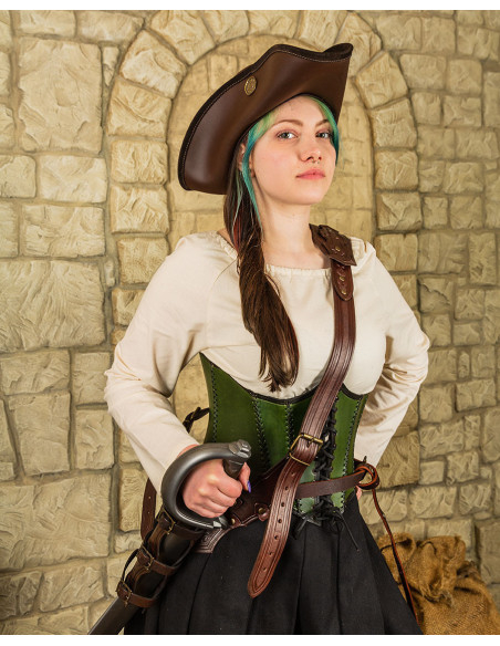 Cintura con fondina in pelle modello...