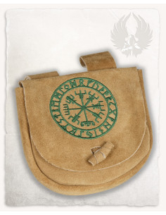 Borsa marsupio vichinga in pelle modello Ingmar, colore...