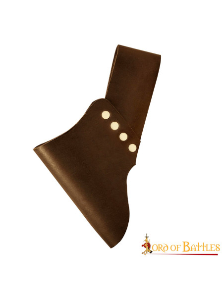 Baldric in cuoio per spade e asce
