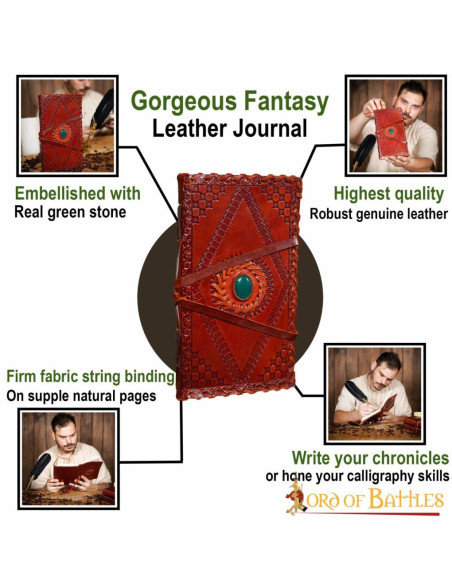 Diario medievale con copertina in...