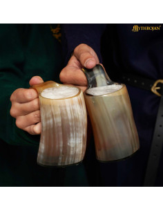 Set 2 caraffe in corno per bere (250 ml.) 2