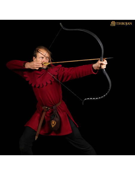 Borsa medievale in lana con design...