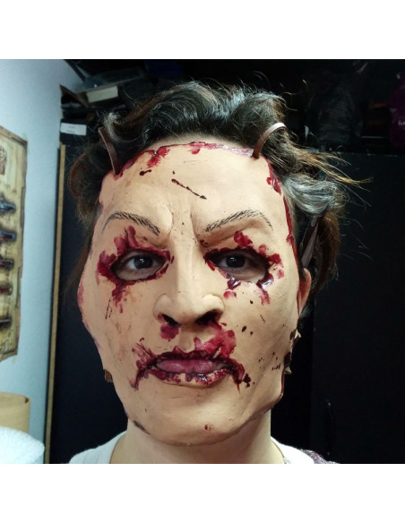 Maschera elfica con sangue