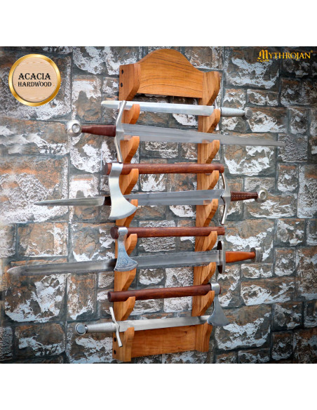 Staffa da parete in legno per...