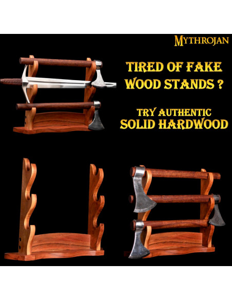 Supporto da tavolo in legno per...