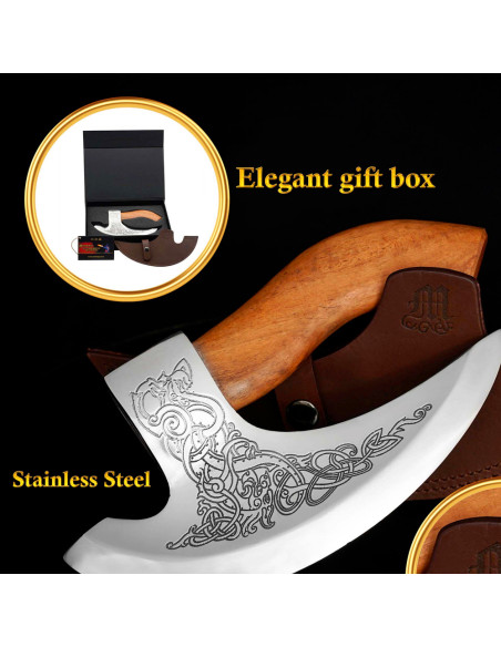 ascia tagliapizza vichinga