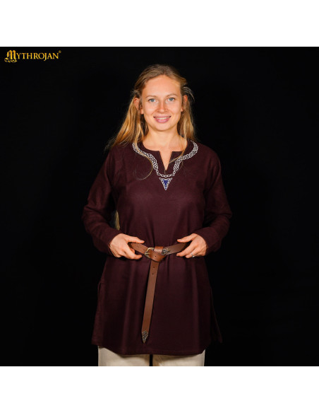 Tunica vichinga unisex in cotone con...