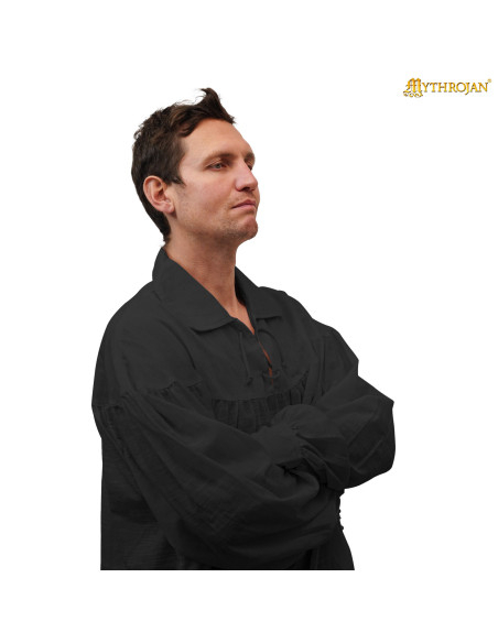 Camicia medievale in cotone modello...