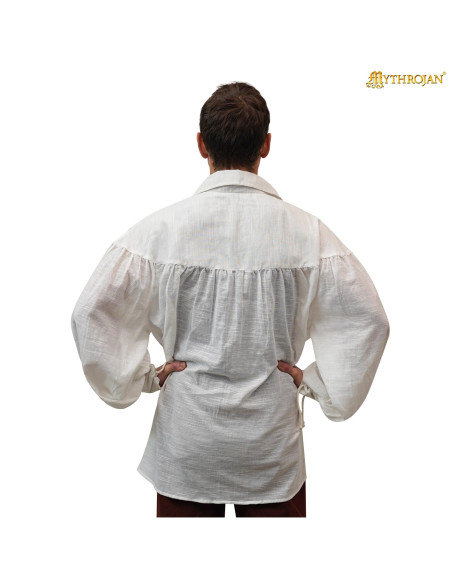 Camicia medievale in cotone modello...