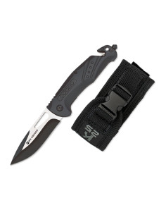 Coltello tattico K25, alluminio nero