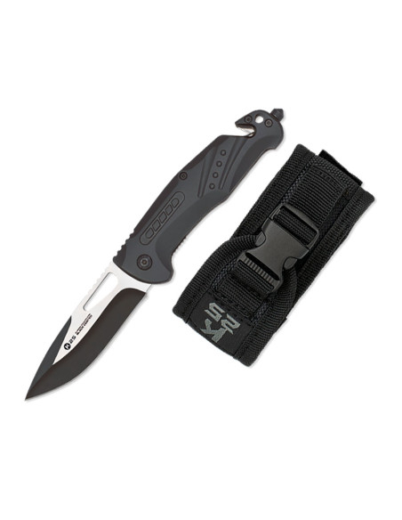 Coltello tattico K25, alluminio nero