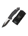 Coltello tattico K25, alluminio nero