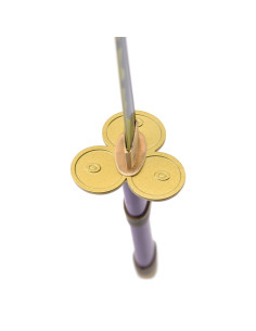 Katana decorativa non ufficiale fatta a mano Enma viola... 2