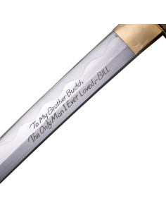 Katana decorativa non ufficiale fatta a mano di Budd -... 2