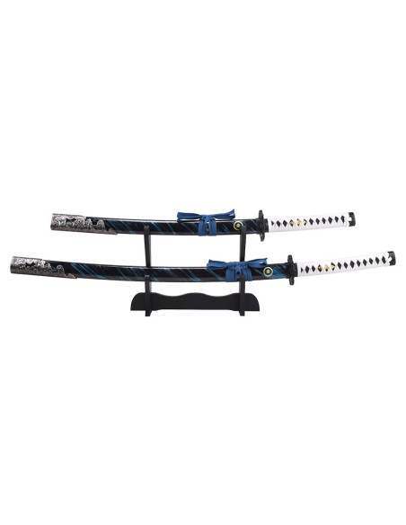 Set di katana e wakizashi decorativi...