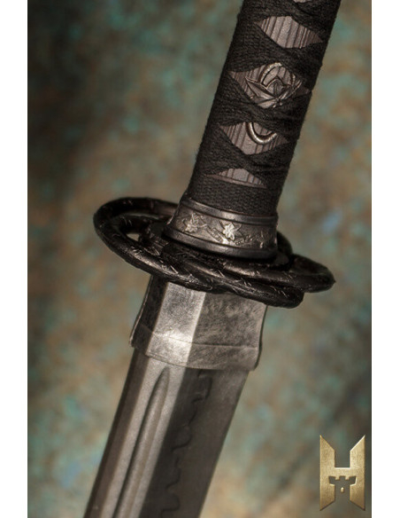 Katana Ryugan per LARP modello Shadow